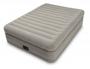 64446 Надувная кровать Prime Comfort Elevated Airbed 152х203х51см, встроенный насос 220V